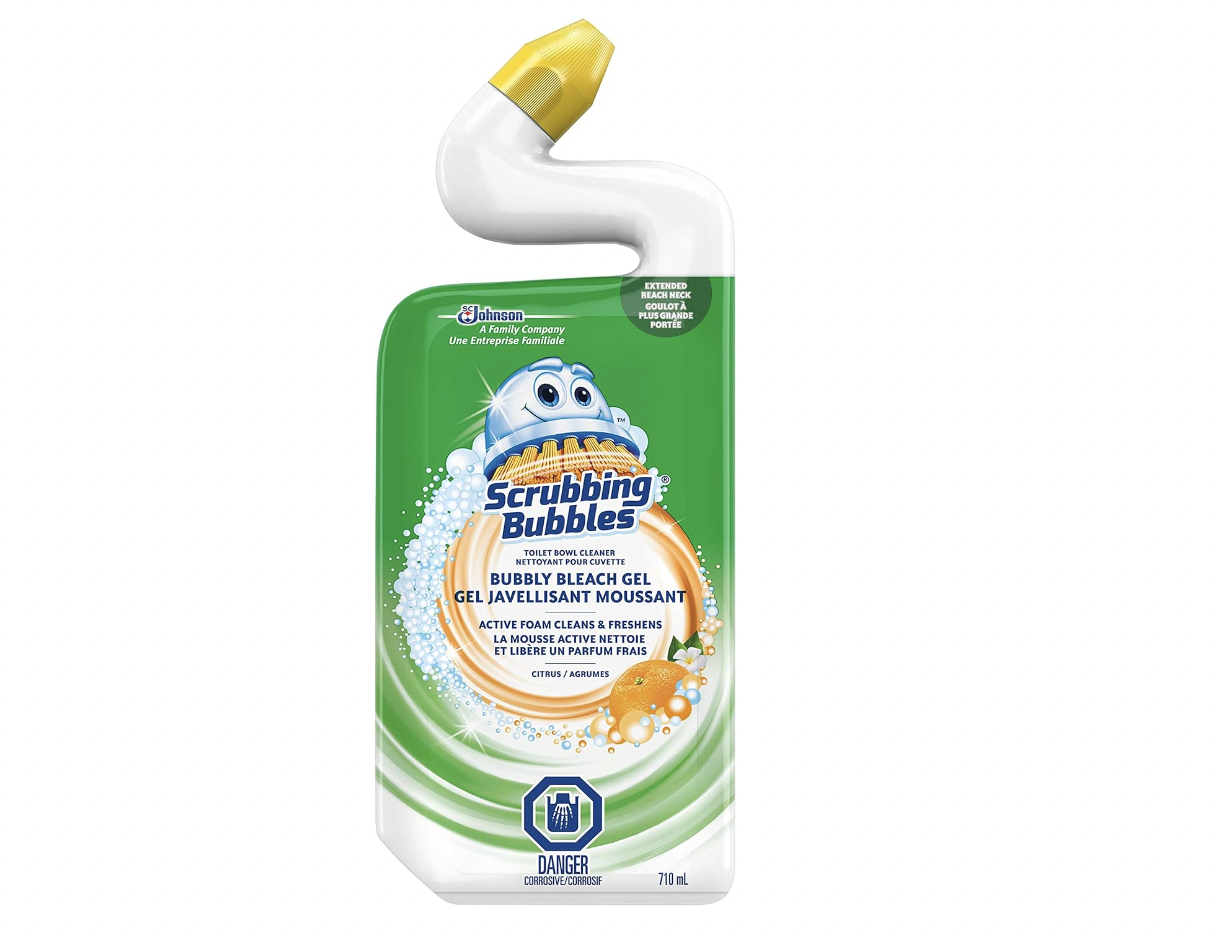 Scrubbing Bubbles gel is ultra affordable and gets the job done.
